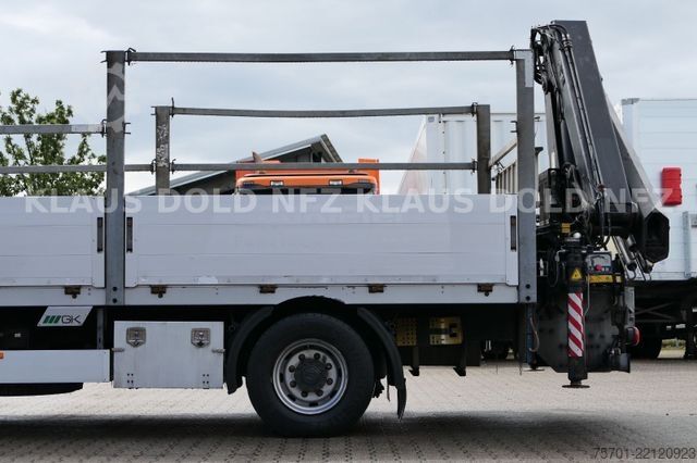 Φορτηγό με επίπεδη καρότσα VOLVO FL 280 Pritsche Kran HIAB Bordwände Euro 6