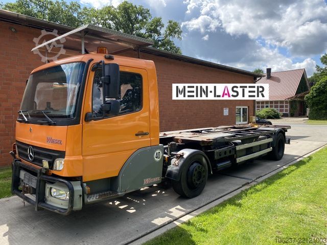 Ladbil med udskifteligt lad MERCEDES-BENZ Kamag Wiesel Umsetzter Sattelplatte