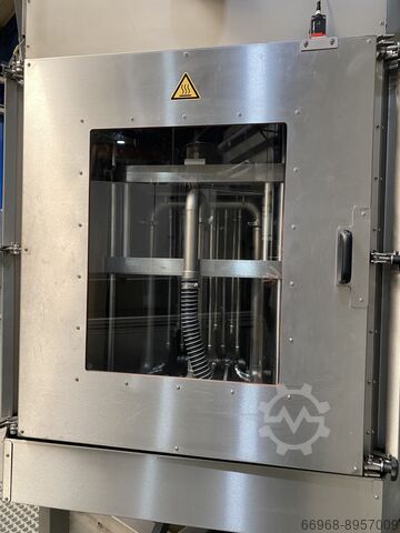 Puhdistusjärjestelmä Maschinenbau Silberhorn GmbH 6-Stationen-Rundtisch-Anlage