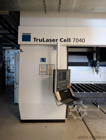 3D-laserskæremaskine TRUMPF TruLaser Cell 7040