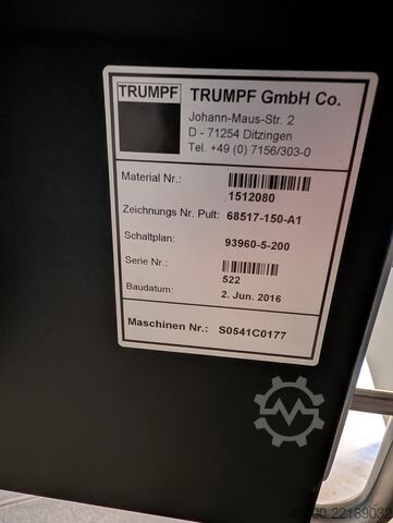 3D-laserskæremaskine TRUMPF TruLaser Cell 7040
