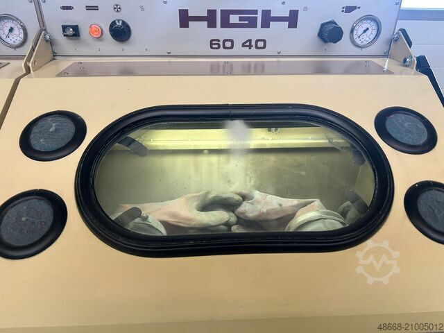 सैंडब्लास्टिंग केबिन, सैंडब्लास्टिंग मशीन HGH 60 40 DUO