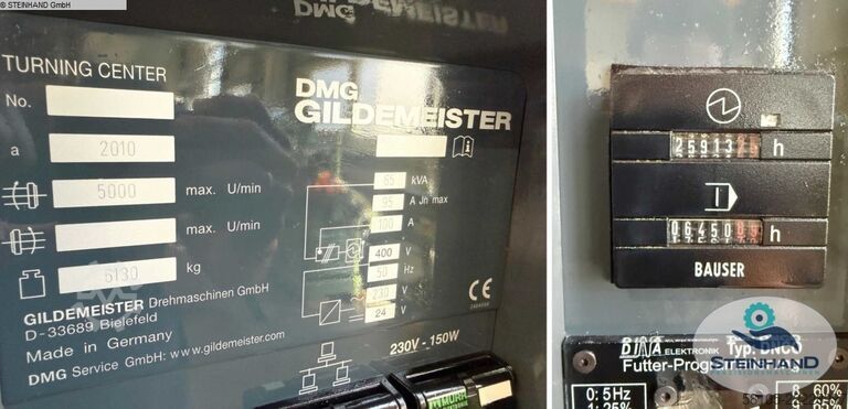 CNC dreie- og fresesenter DMG CTX 800 Beta