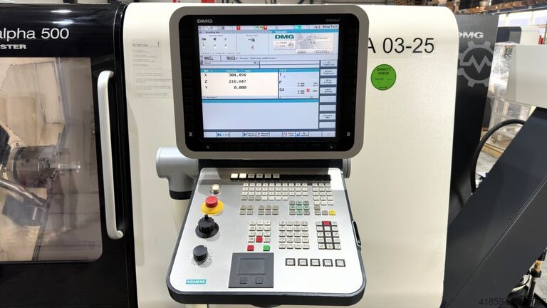 Токарно-фрезерный центр с ЧПУ DMG CTX Alpha 500