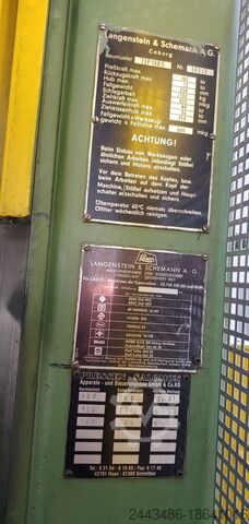 Hydraulische Presse Lasco TSP 160S