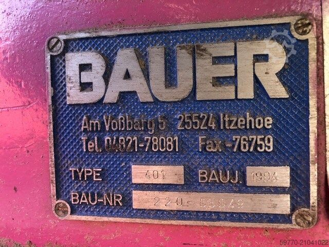 Bale press BAUER 400