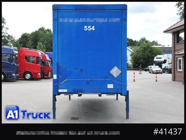 ফ্ল্যাটবেড ও তারপ সহ সোয়াপ বডি KRONE Wechselbrücke Jumbo BDF 7,82, Code XL,