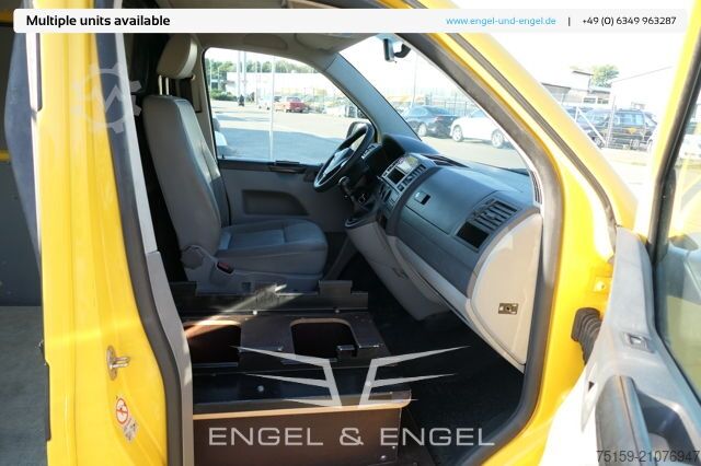 Kassevogn Volkswagen T5 Transporter 2.0 TDI PARKTRONIK EURO-5 2xSCHIEBETÜR CoC