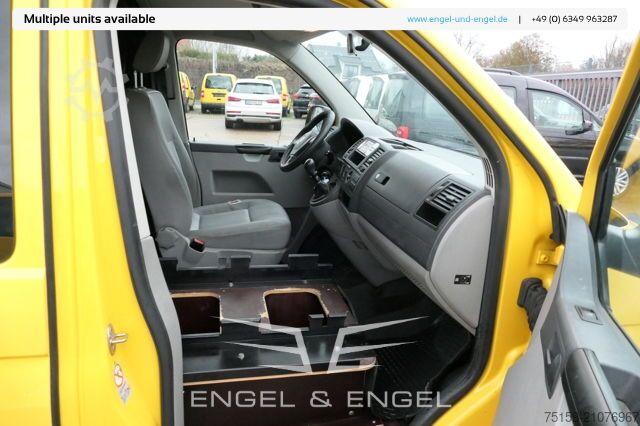 Kassevogn Volkswagen T5 Transporter 2.0 TDI PARKTRONIK EURO-5 2xSCHIEBETÜR CoC