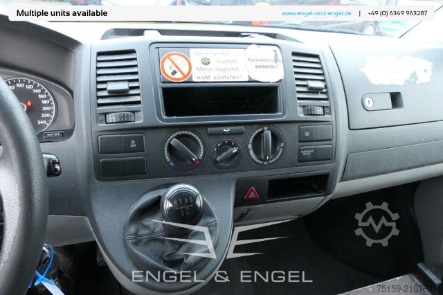 Kassevogn Volkswagen T5 Transporter 2.0 TDI PARKTRONIK EURO-5 2xSCHIEBETÜR CoC