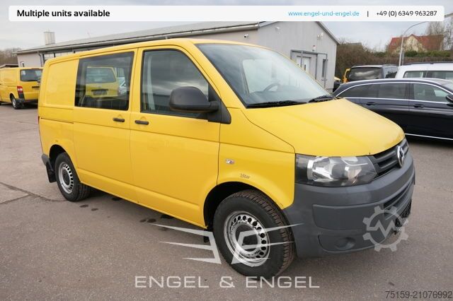 Kassevogn Volkswagen T5 Transporter 2.0 TDI PARKTRONIK EURO-5 2xSCHIEBETÜR CoC