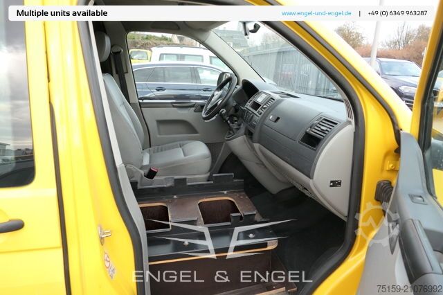Kassevogn Volkswagen T5 Transporter 2.0 TDI PARKTRONIK EURO-5 2xSCHIEBETÜR CoC