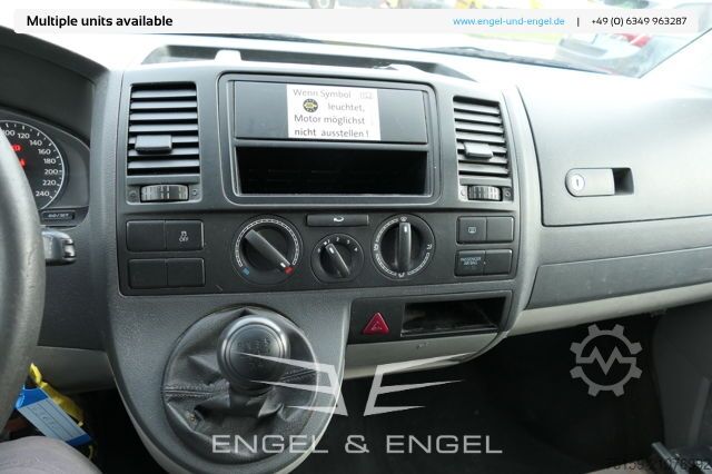 Kassevogn Volkswagen T5 Transporter 2.0 TDI PARKTRONIK EURO-5 2xSCHIEBETÜR CoC
