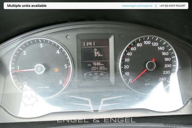 Kassevogn Volkswagen T5 Transporter 2.0 TDI PARKTRONIK EURO-5 2xSCHIEBETÜR CoC