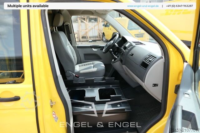 Kassevogn Volkswagen T5 Transporter 2.0 TDI PARKTRONIK EURO-5 2xSCHIEBETÜR CoC