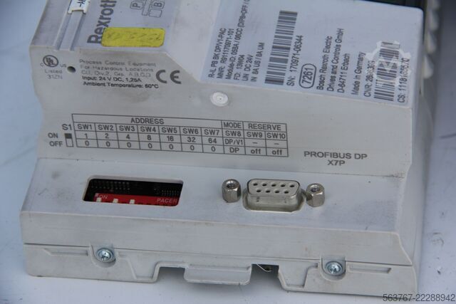নিয়ন্ত্রণ ইউনিট Bosch Rexroth SPS-Paket: IndraCont L40 + Buskoppler