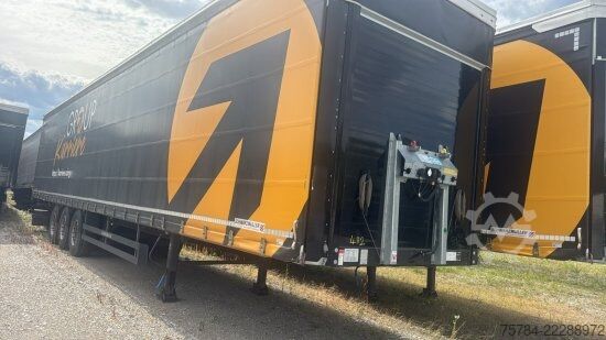 Open oplegger met zeil SCHWARZMüLLER LäNGE 15.300MM, MIETKAUF MGL.