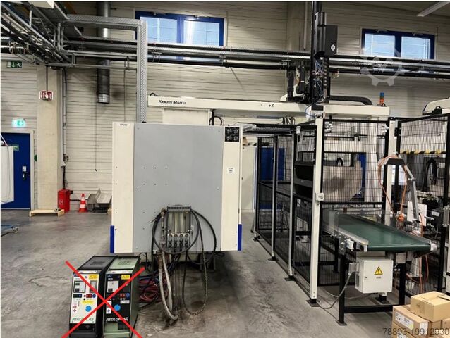 Injection molding machine KraussMaffei KM 110-380 CX nur 25000 Std.