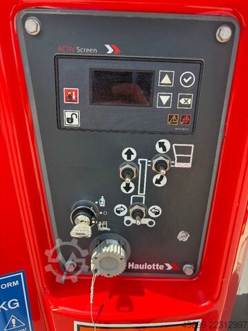Plataforma de trabalho telescópica articulada Haulotte Star 10 10m Elektro Mast-Arbeitsbühne