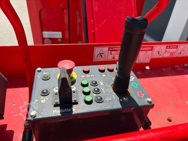 Plataforma de trabalho telescópica articulada Haulotte Star 10 10m Elektro Mast-Arbeitsbühne