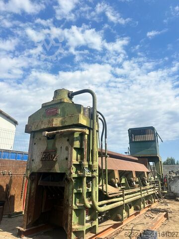 金属切断機 IDROMEC 650 T METAL SHEAR BALER PRESS