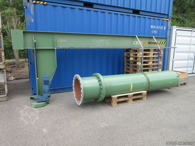 立柱旋转吊车、旋转吊车、链式提升机 Demag Kran Drehkran Hallenkran 2000KG NL 2000Kg 2t L 5m PK10 Kettenzug