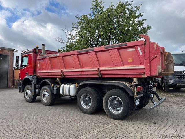 Tipvogn MERCEDES-BENZ Arocs 4143 8x4 4-Achs Kipper Meiller Bordmatik