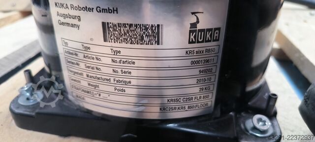 روبوت صناعي Kuka KRC2sr + KCP2 + KR5 sixx R850