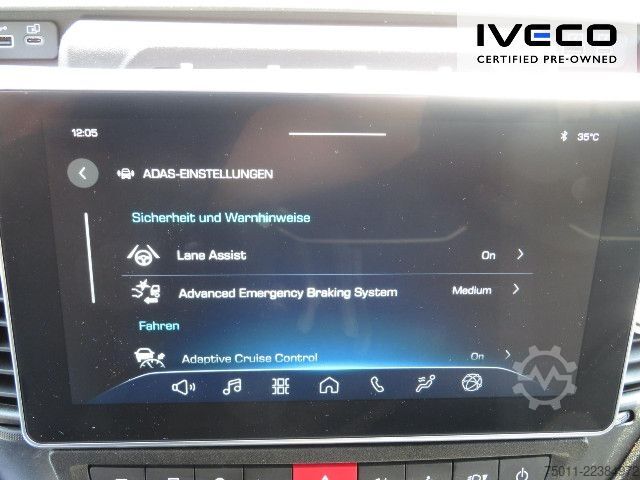 Højt tag varevogn IVECO Daily 35S18HA8V 6-Sitzer, Klima, Kamera, l+h