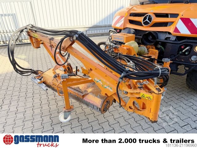 شاحنة للأغراض الخاصة Unimog U 527 4x4, Kommunalhydraulik, Schmidt Mähgerät,