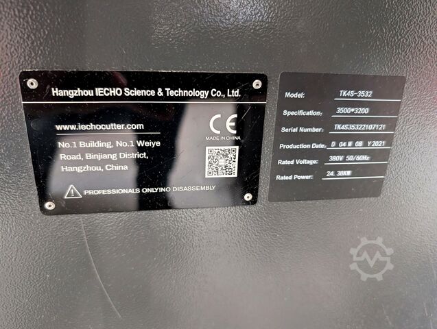 Textilschneidemaschine iECHO TK4S-3532