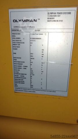   . Olympian Generator XQE250-2