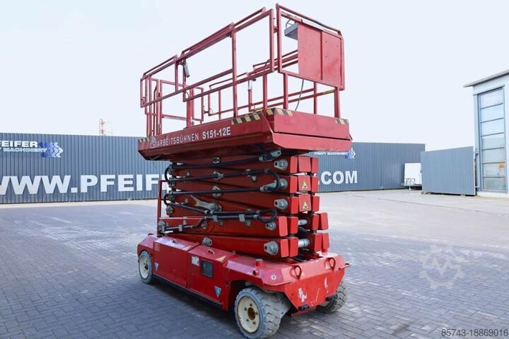 Saxlift PB LIFT S151-12E Electric, 15m Working Height, 550kg