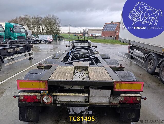 Transportul de containere Turbos Hoet Tank chassis Gooseneck