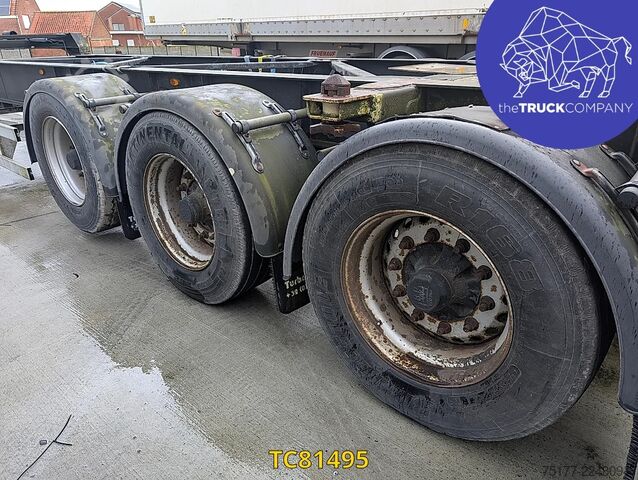 Transportul de containere Turbos Hoet Tank chassis Gooseneck
