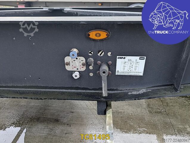 Transportul de containere Turbos Hoet Tank chassis Gooseneck