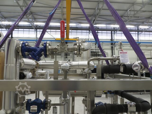 BRINOX Prozessanlage / CIP-Skid Typ Brinox LEP 12 CIP