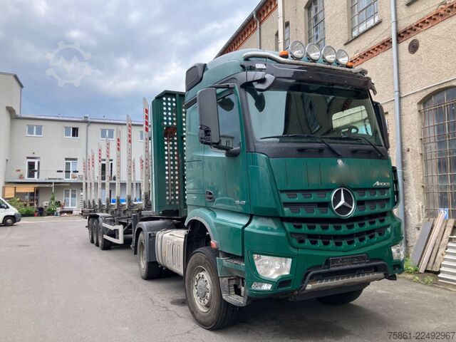 Standard nyergesvontató MERCEDES-BENZ 1848 Arocs 4x4 1 Hand Blatt/Luft Kardan!!