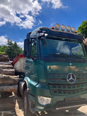 Standard nyergesvontató MERCEDES-BENZ 1848 Arocs 4x4 1 Hand Blatt/Luft Kardan!!