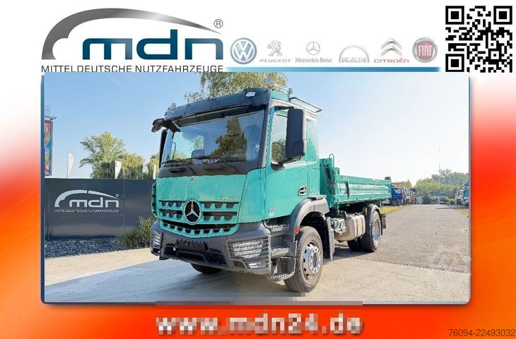 Trīspusējs kravas pašizgāzējs MERCEDES-BENZ Arocs 1836 4x2 MEILLER Kipper AHK 35to