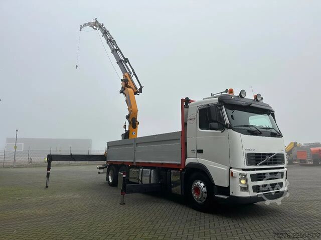 Camion-grue Volvo FH 480 6x4 Effer 525/6S + Fly Jib 6S ,Winch Euro 5
