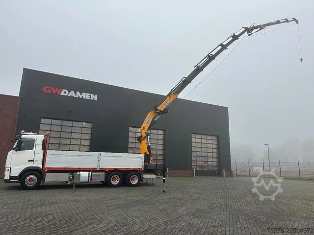 Camion-grue Volvo FH 480 6x4 Effer 525/6S + Fly Jib 6S ,Winch Euro 5
