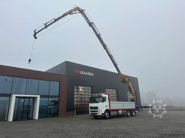 Camion-grue Volvo FH 480 6x4 Effer 525/6S + Fly Jib 6S ,Winch Euro 5