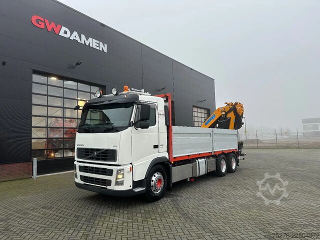 Camion-grue Volvo FH 480 6x4 Effer 525/6S + Fly Jib 6S ,Winch Euro 5