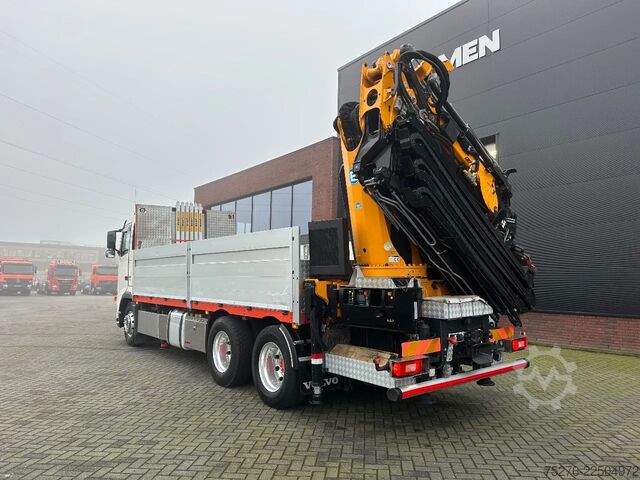 Camion-grue Volvo FH 480 6x4 Effer 525/6S + Fly Jib 6S ,Winch Euro 5