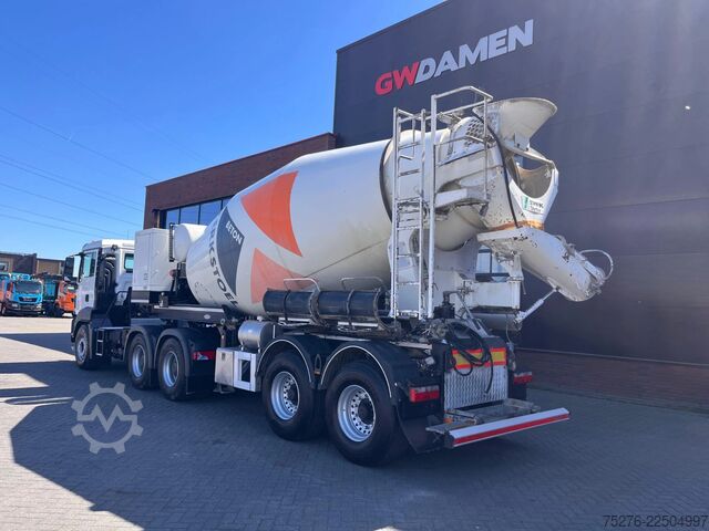 Mixeur MAN TGS 33.460 6x4 +Mixeroplegger 12 m3 met Motor