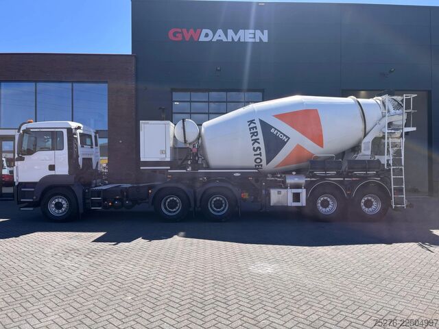 Mixeur MAN TGS 33.460 6x4 +Mixeroplegger 12 m3 met Motor
