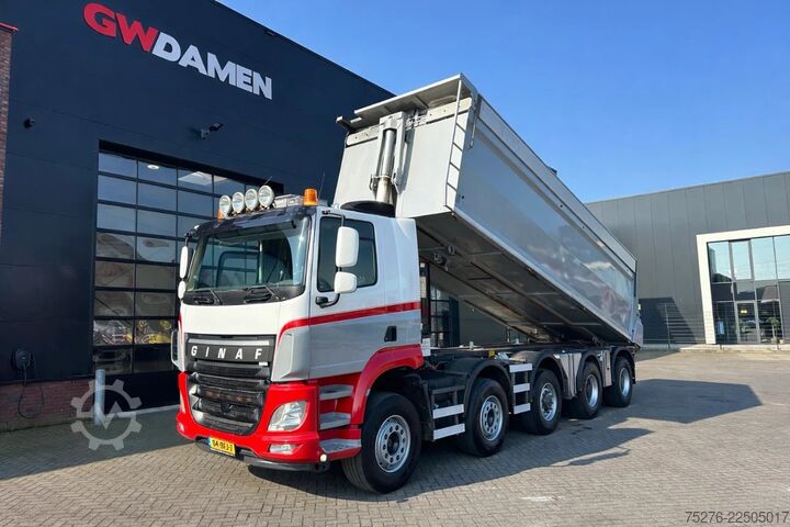 Benne Ginaf X6 5250 CSE 10x4 Hyva kipper 28 m3 Euro 6