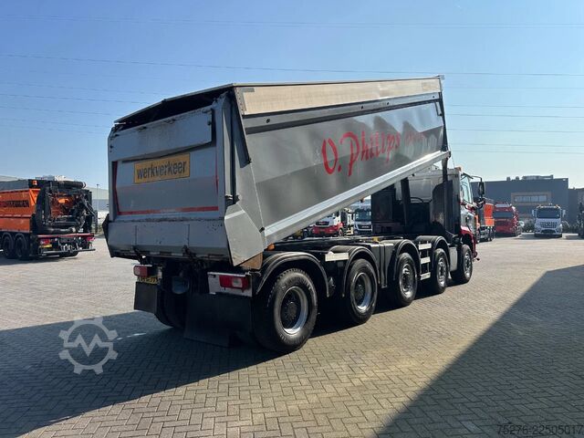 Benne Ginaf X6 5250 CSE 10x4 Hyva kipper 28 m3 Euro 6