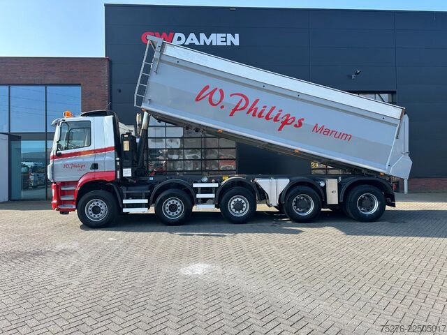 Benne Ginaf X6 5250 CSE 10x4 Hyva kipper 28 m3 Euro 6